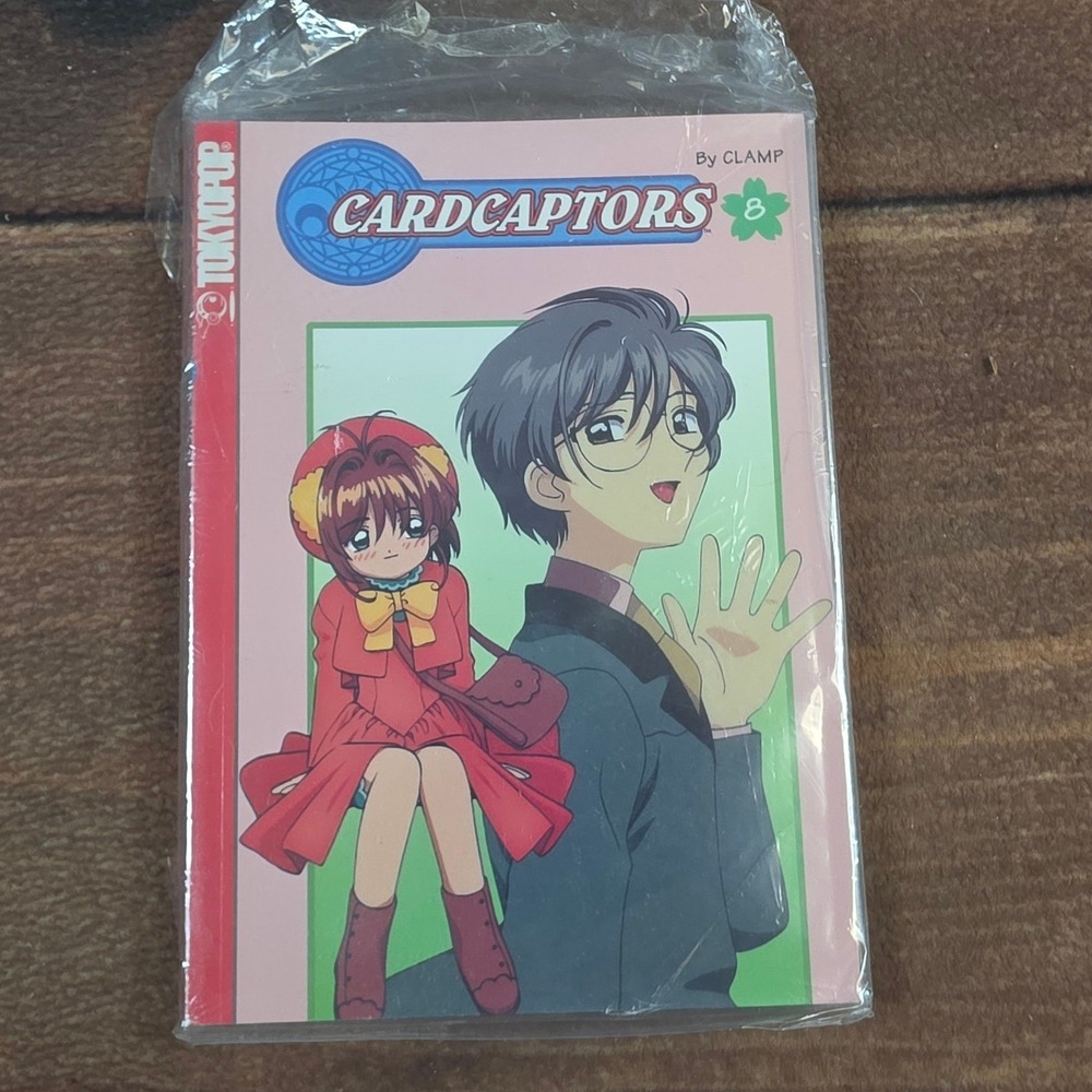 Tokyopop Cardcaptors Cine-Manga Vol 8 CLAMP Pink CineManga Anime Graphic Novel